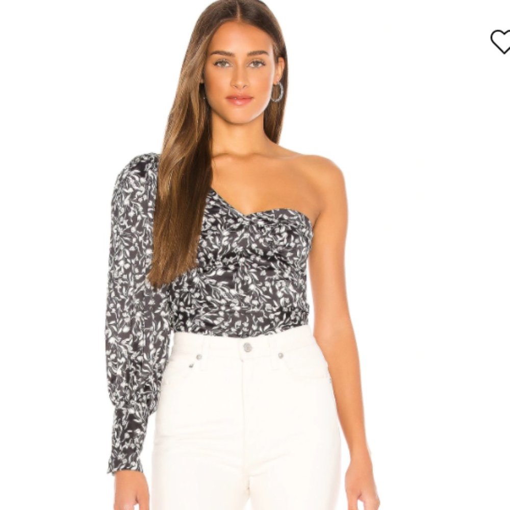 Lovers + Friends One Shoulder Top Size M